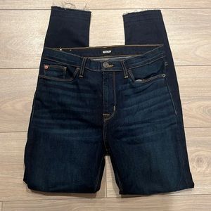 Authentic Hudson skinny jeans,dark denim excellent condition new w/otags size 29